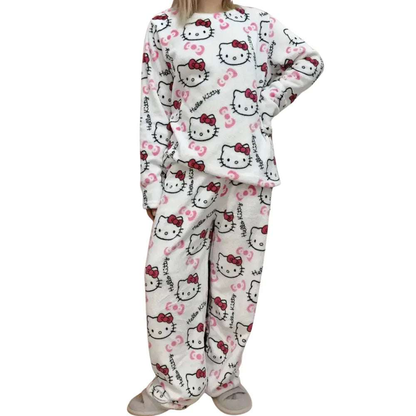 Hello Kitty Two Piece Pajama Set