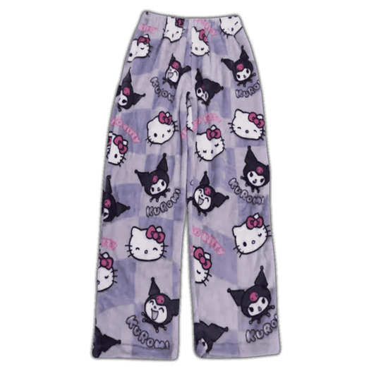 Hello Kitty & Kuromi Pajama Pants
