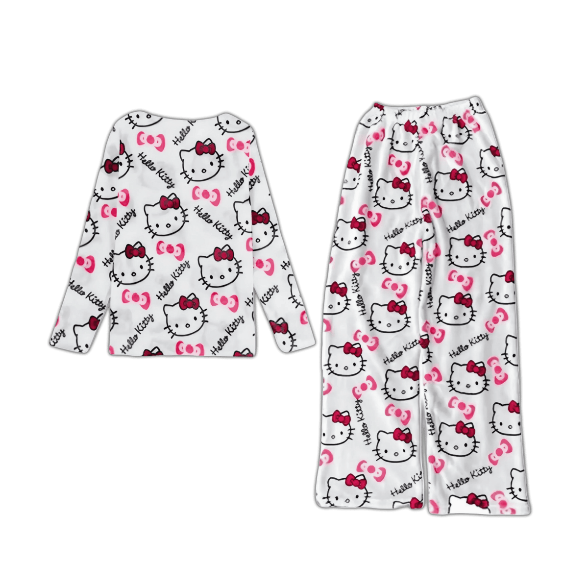 Hello Kitty Two Piece Pajama Set