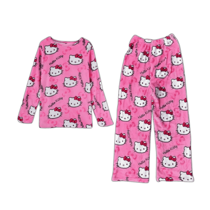 Hello Kitty Two Piece Pajama Set