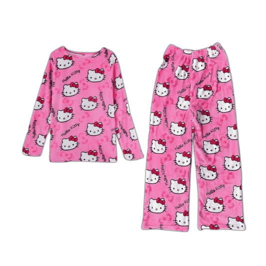 Hello Kitty Two Piece Pajama Set