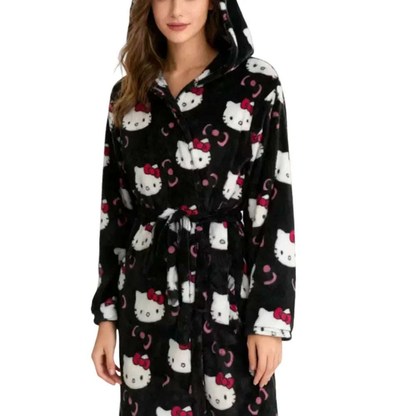 Hello Kitty Fluffy Bathrobe