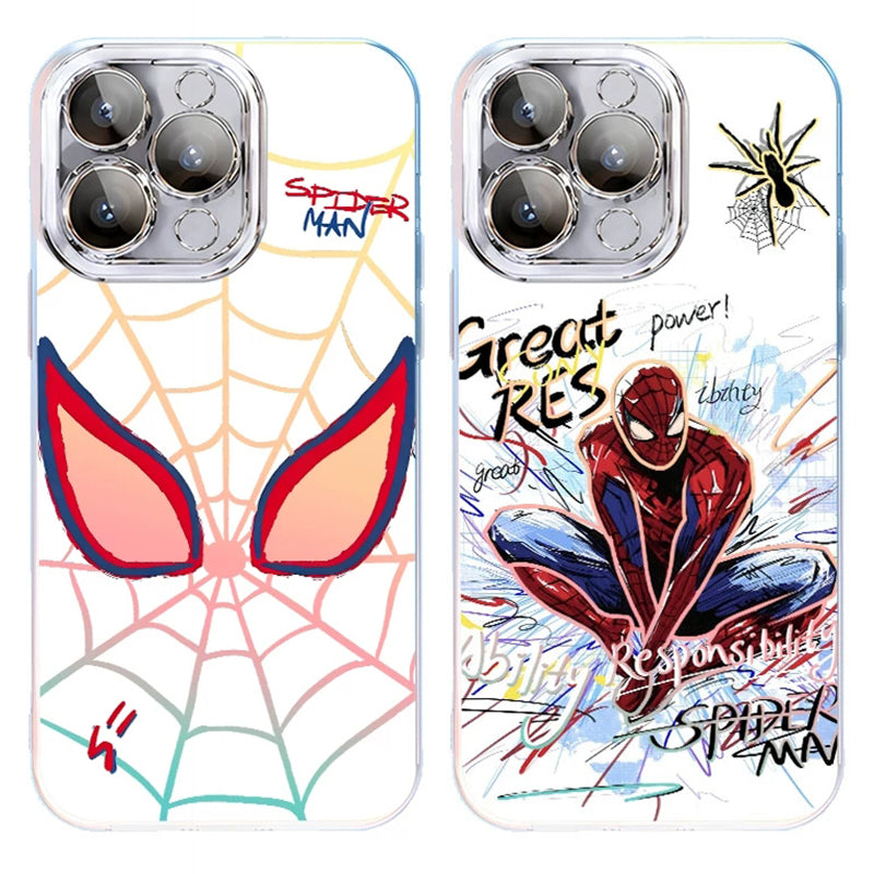Web Hero Cartoon iPhone Case