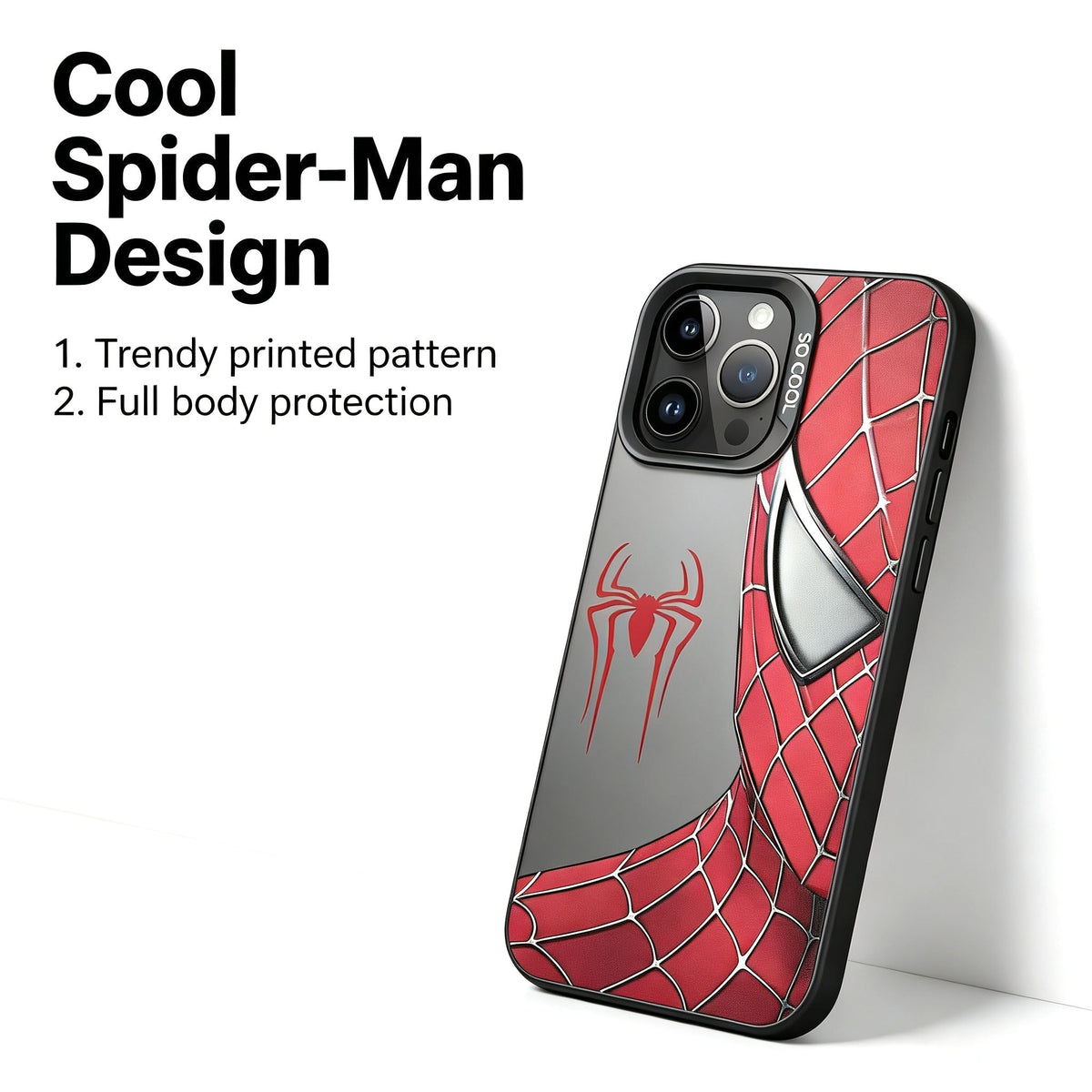 Web Hero Print iPhone Case