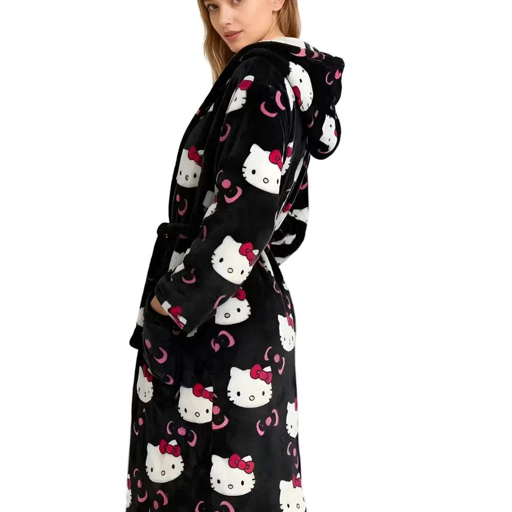 Hello Kitty Fluffy Bathrobe