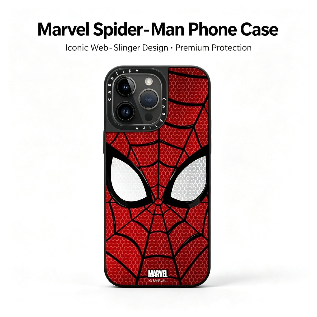 Web Mask & Suit iPhone Case