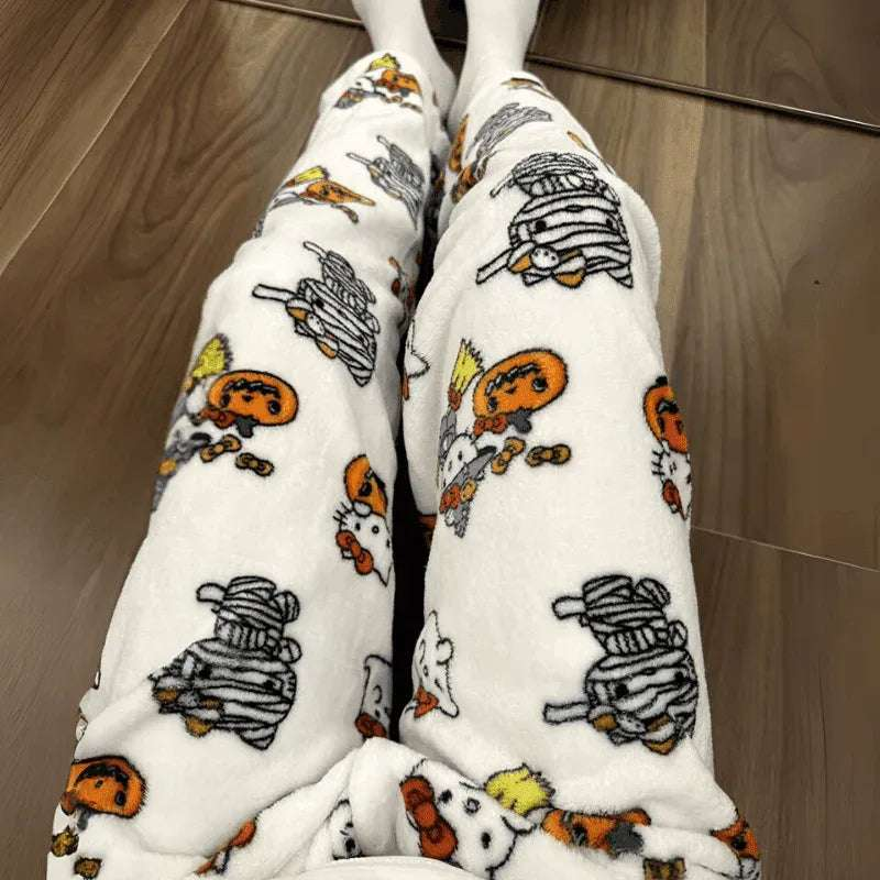 Hello Kitty Halloween Night Pajama Pants