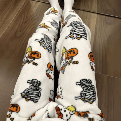 Hello Kitty Halloween Night Pajama Pants