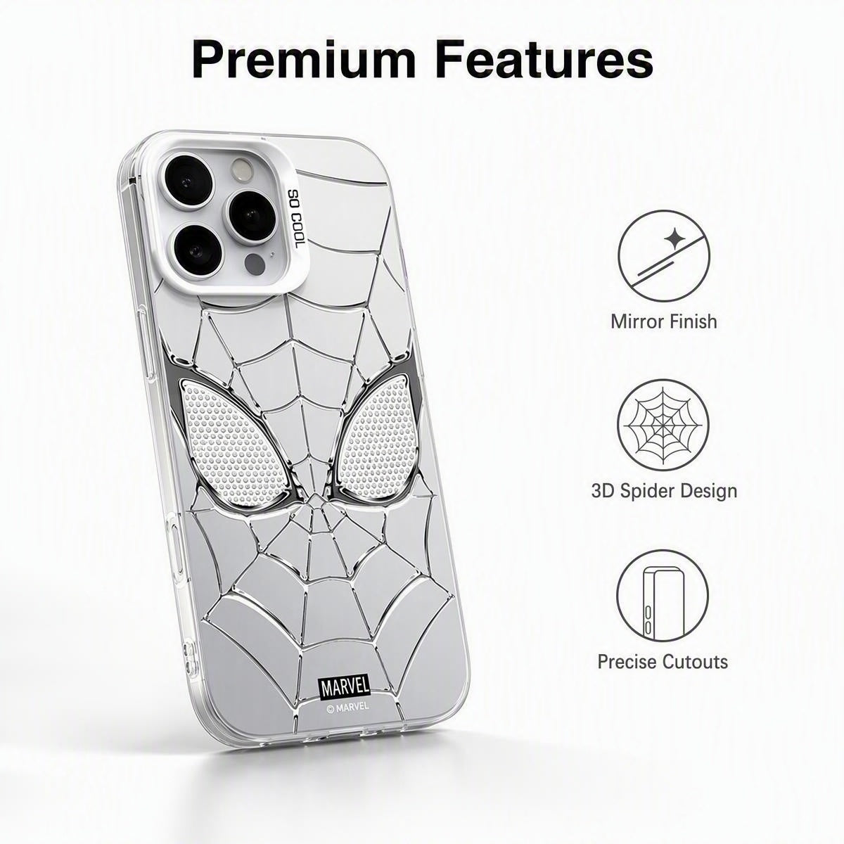 3D Web Pattern iPhone Case