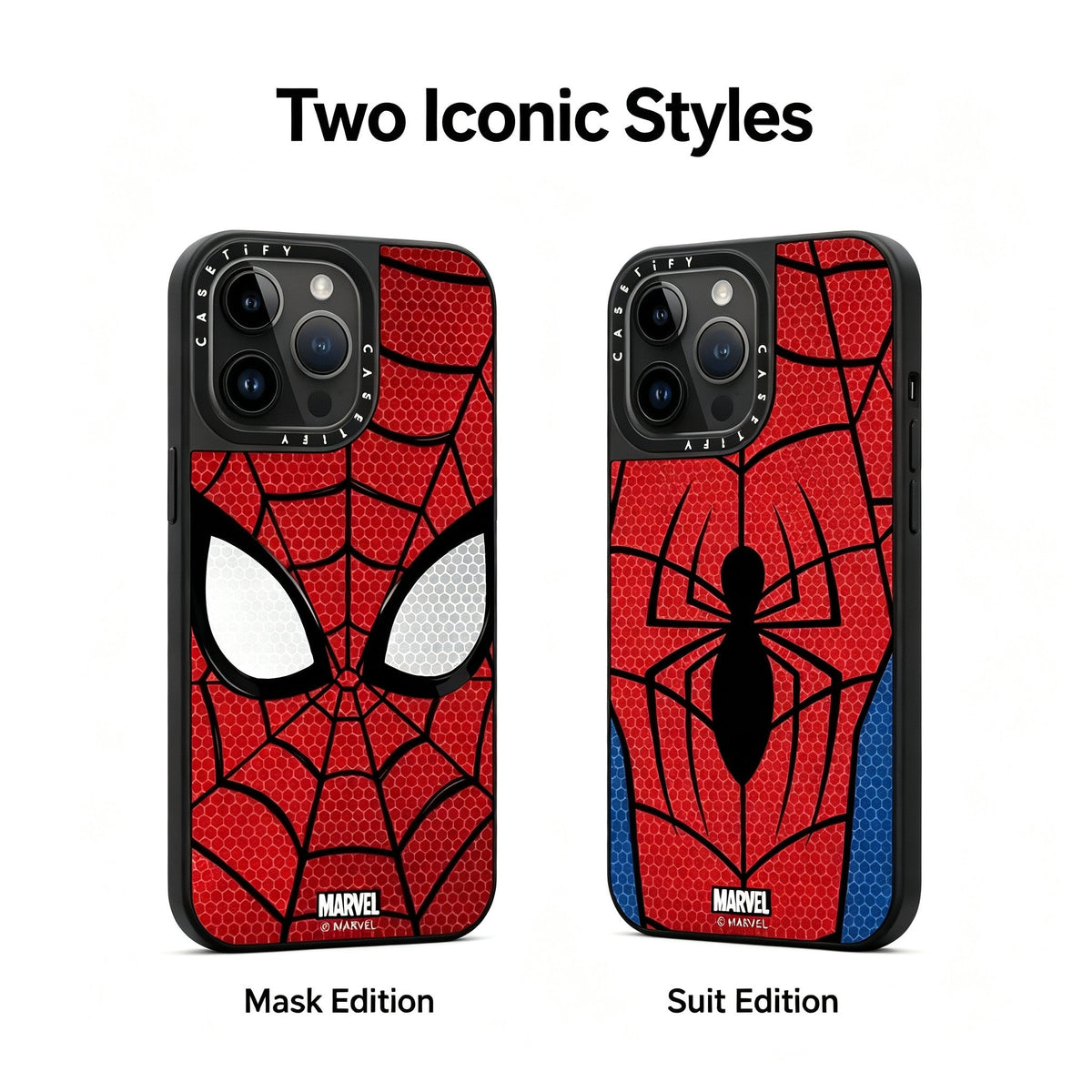Web Mask & Suit iPhone Case