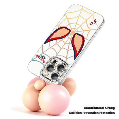 Web Hero Cartoon iPhone Case