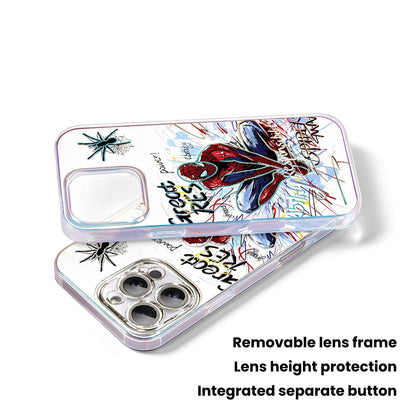 Web Hero Cartoon iPhone Case