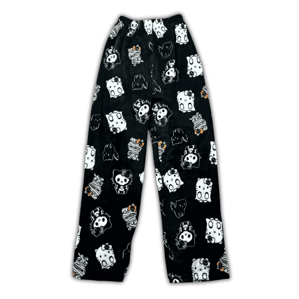 Hello Kitty Halloween Night Pajama Pants