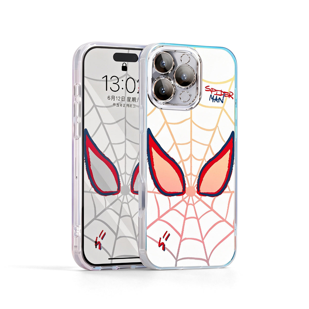 Web Hero Cartoon iPhone Case