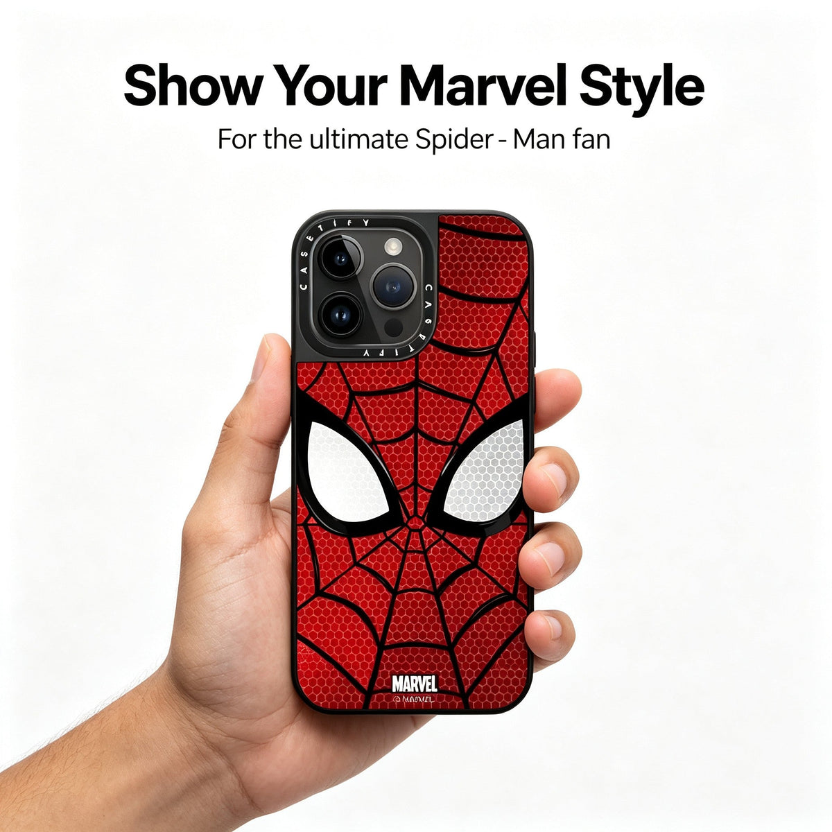 Web Mask & Suit iPhone Case