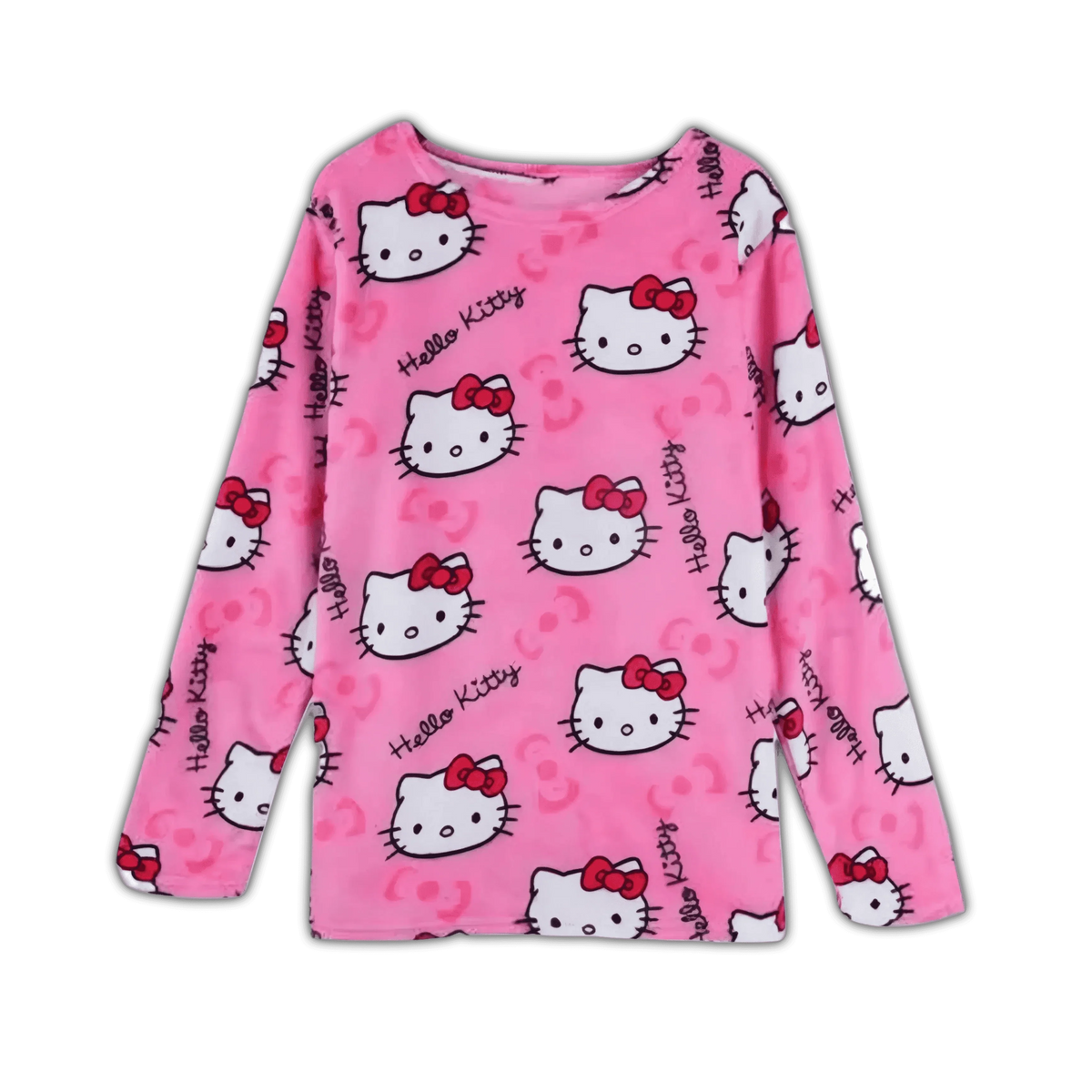 Hello Kitty Long Sleeve Pajama Top