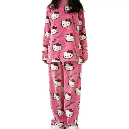 Hello Kitty Long Sleeve Pajama Top