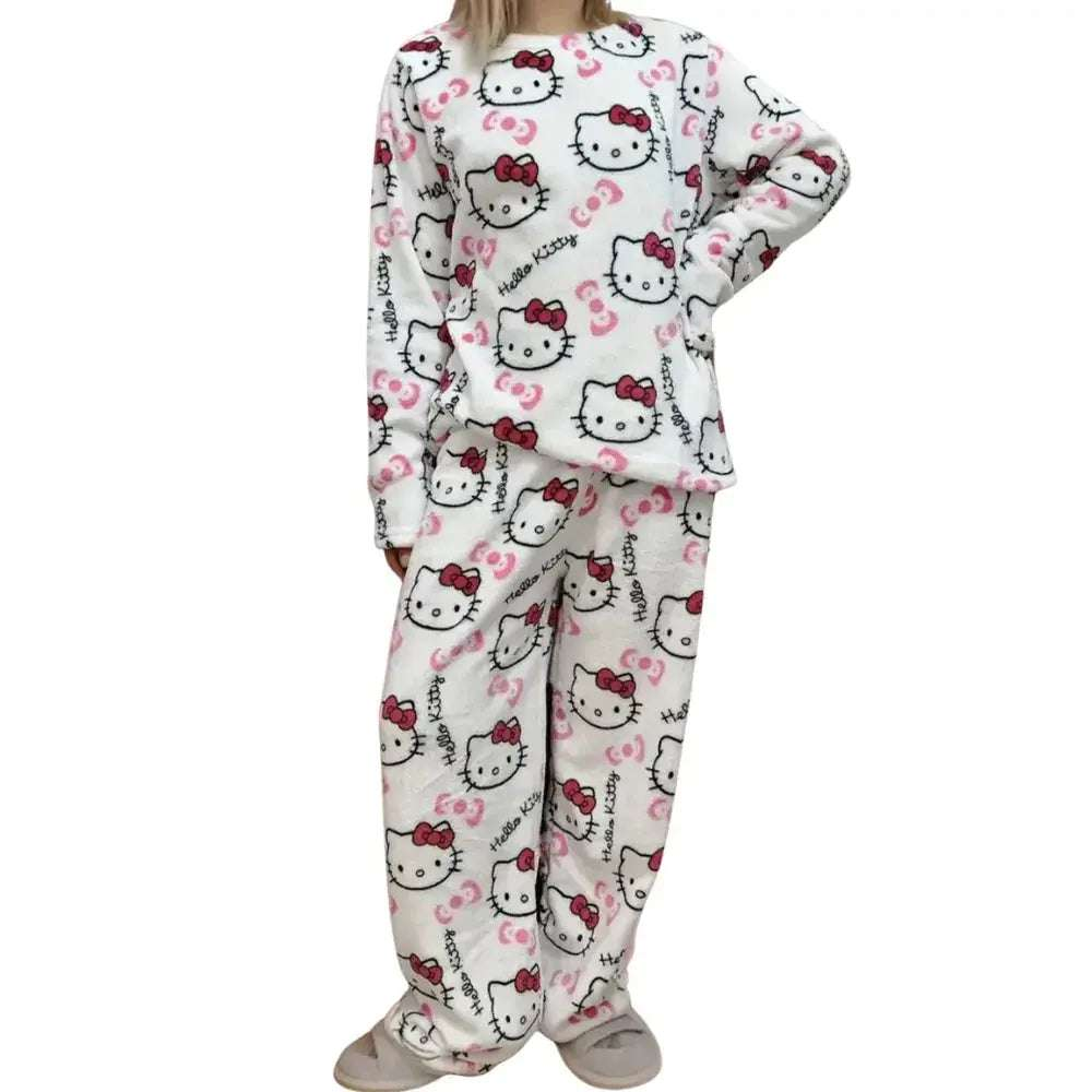 Hello Kitty Long Sleeve Pajama Top