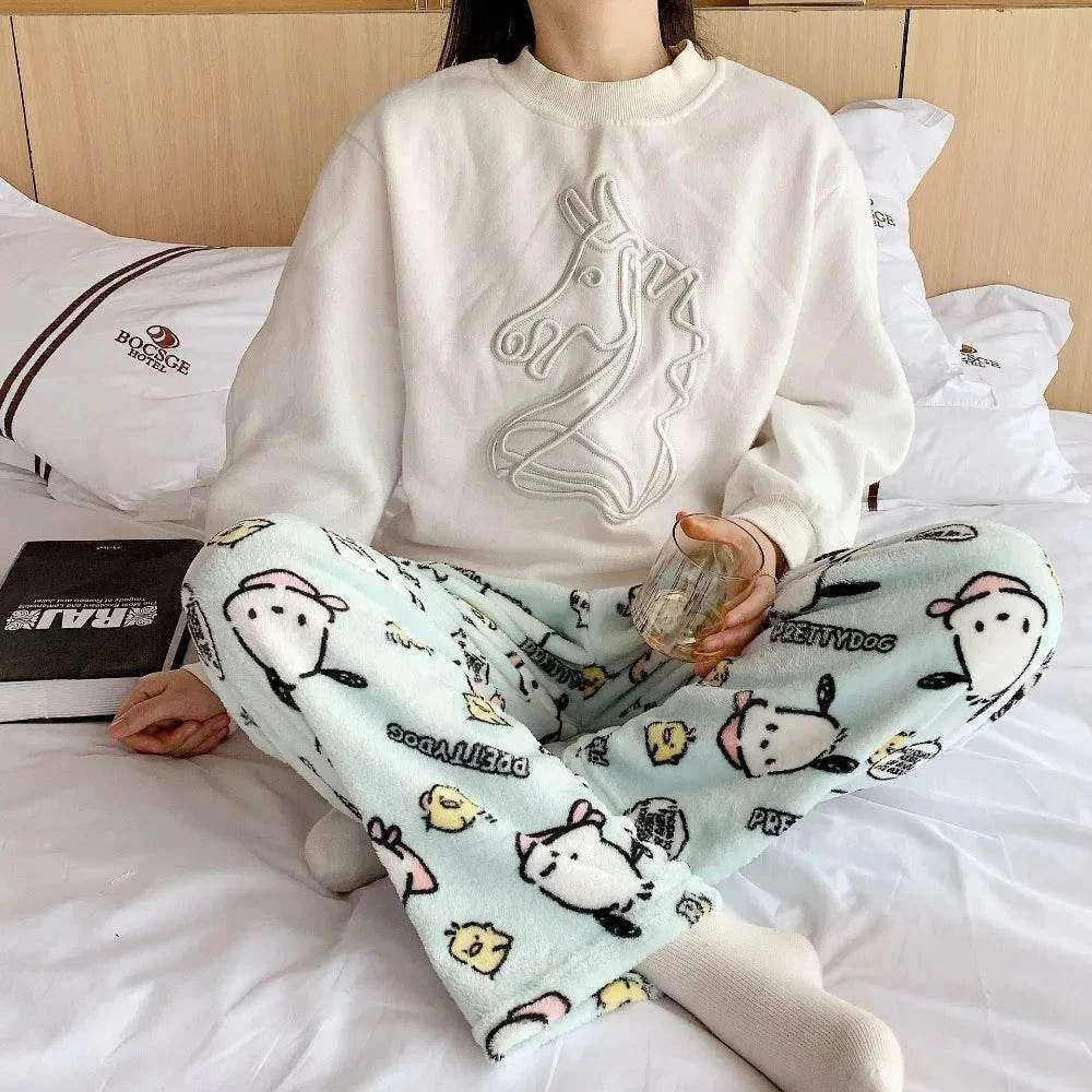 Pochacco Dream Dribble Pajama Pants