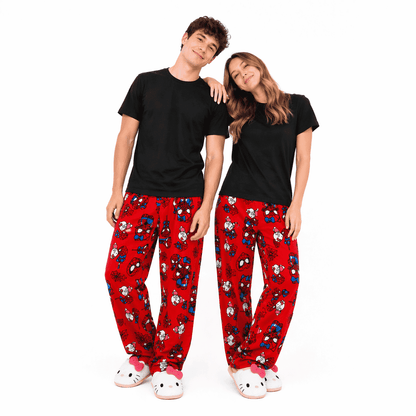 Hello Kitty x Spiderman Pajama Pants